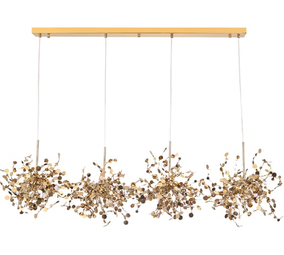 Подвесная люстра Crystal lux GARDEN SP3х4 L1600 GOLD