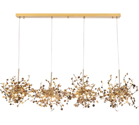 Подвесная люстра Crystal lux GARDEN SP3х4 L1600 GOLD