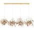 Подвесная люстра Crystal lux GARDEN SP3х4 L1600 GOLD 1
