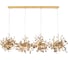 Подвесная люстра Crystal lux GARDEN SP3х4 L1600 GOLD 2