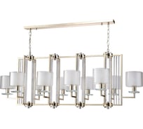 Подвесная люстра Crystal lux NICOLAS SP10 L1300 GOLD/WHITE