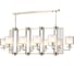 Подвесная люстра Crystal lux NICOLAS SP10 L1300 GOLD/WHITE 2