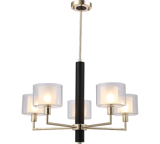 Люстра на штанге Crystal lux MAESTRO SP-PL5 GOLD