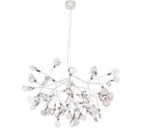 Подвесная светодиодная люстра Crystal lux Evita SP63 White/Transparent