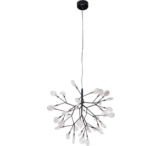 Подвесная люстра Crystal lux Evita SP36 Black/Transparent
