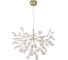 Подвесная люстра Crystal lux Evita SP63 Gold/Transparent 1