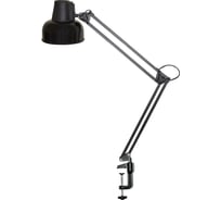 Светильник Трансвит Бета (на металлической струбцине) 60Вт, без лампы, ЛОН, Е27 (черный) 48810302