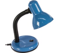 Настольный светильник Uniel TLI-201. Цоколь E27. Цвет синий 452