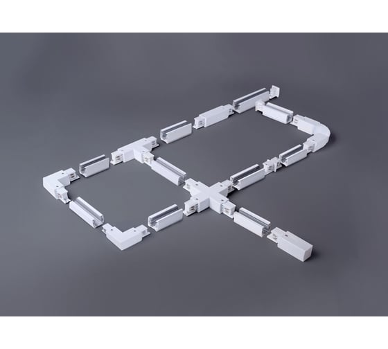 Электрический соединитель Elektrostandard TRC-1-3-FLEX-WH гибкий коннектор для трехфазного шинопровода (белый) a039500