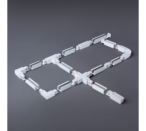 Электрический соединитель Elektrostandard коннектор угловой TRC-1-3-L-WH белый a039503
