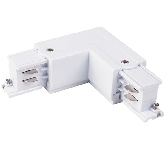 Электрический соединитель Elektrostandard коннектор угловой TRC-1-3-L-WH белый a039503 1