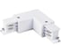 Электрический соединитель Elektrostandard коннектор угловой TRC-1-3-L-WH белый a039503 1