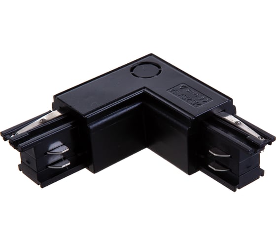 Электрический соединитель Elektrostandard TRC-1-3-L-BK коннектор угловой для трехфазного шинопровода (черный) a039511
