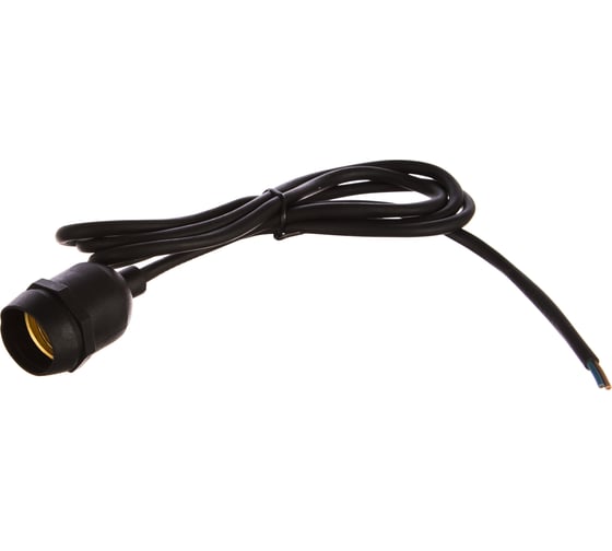 Патрон подвесной с защитой Uniel ULH-E27-IP54-150cm IP54, 150см. Цоколь Е27. UL-00003699