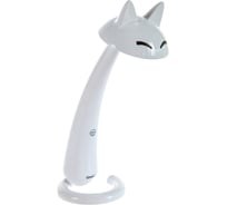 Настольный светильник Uniel Кошка. 7W TLD-532 White/LED/360Lm/4500K/Dimmer UL-00001461