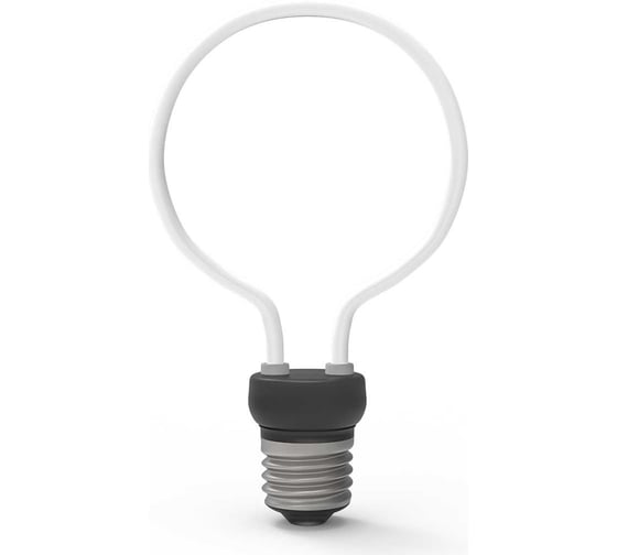 Лампа Gauss filament artline g95 4w 330lm 2700к е27 milky led 1/10/100 1002802104