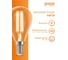 Лампа Gauss basic filament шар 3,8w 350lm 2400к е14 golden led 1/10/50 1057154 3