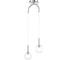 Подвесной светильник Crystal lux LUXURY SP2 CHROME 3