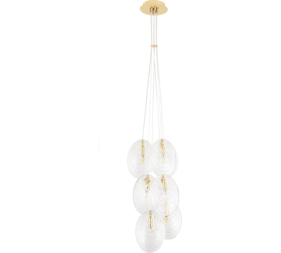 Подвесной светильник Crystal lux MAR SP6 TRANSPARENTE
