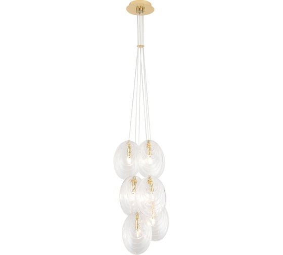Подвесной светильник Crystal lux MAR SP6 TRANSPARENTE