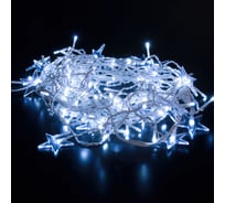 Гирлянда занавес Eurosvet бахрома белый 3 м х 0,6м ip65 100-102 a064438