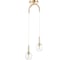 Подвесной светильник Crystal lux LUXURY SP2 GOLD 1