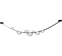 Подвесной светодиодный светильник Crystal lux Bosque SP7 L3000 Black/Transparent