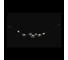 Подвесной светодиодный светильник Crystal lux Bosque SP7 L3000 Black/Transparent 5