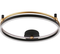 Потолочный светильник Crystal lux FERNANDO PL72W LED BLACK/GOLD