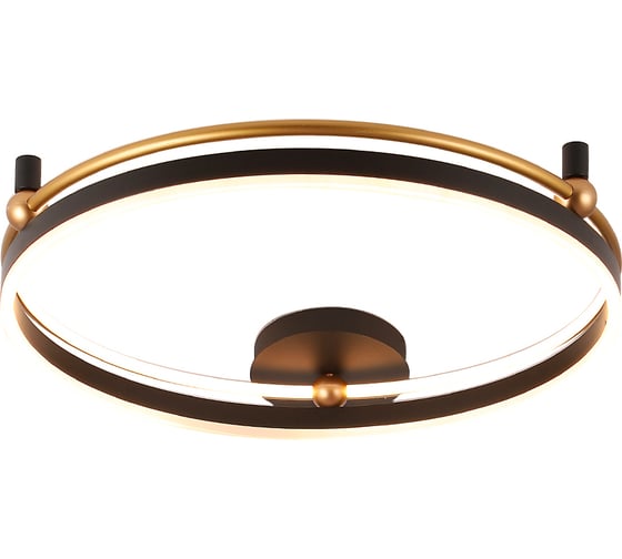 Потолочный светильник Crystal lux FERNANDO PL72W LED BLACK/GOLD