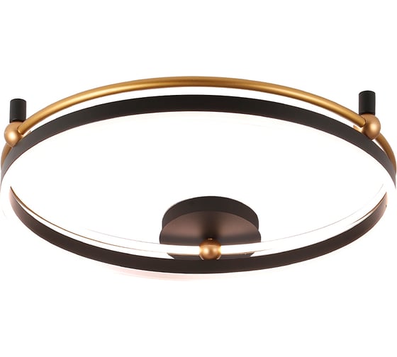 Потолочный светильник Crystal lux FERNANDO PL72W LED BLACK/GOLD