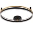 Потолочный светильник Crystal lux FERNANDO PL72W LED BLACK/GOLD 1