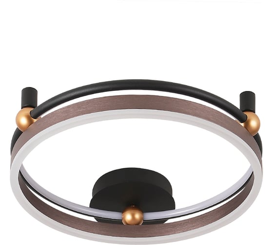 Потолочный светильник Crystal lux FERNANDO PL48W LED COFFEE/BLACK 1