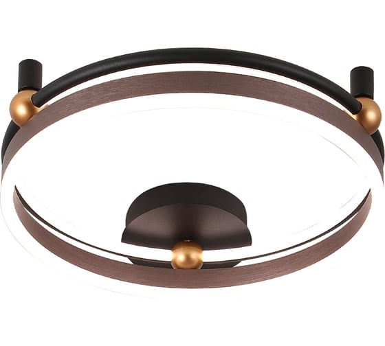 Потолочный светильник Crystal lux FERNANDO PL48W LED COFFEE/BLACK
