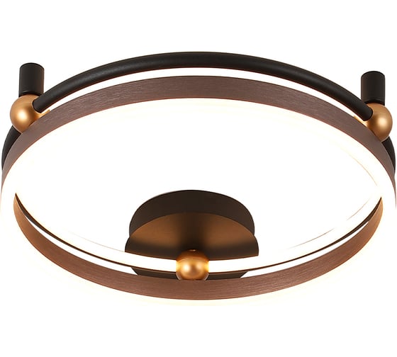 Потолочный светильник Crystal lux FERNANDO PL48W LED COFFEE/BLACK
