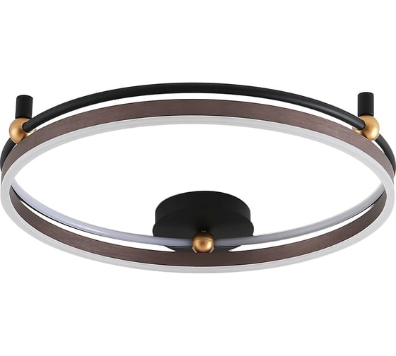 Потолочный светильник Crystal lux FERNANDO PL72W LED COFFEE/BLACK 1