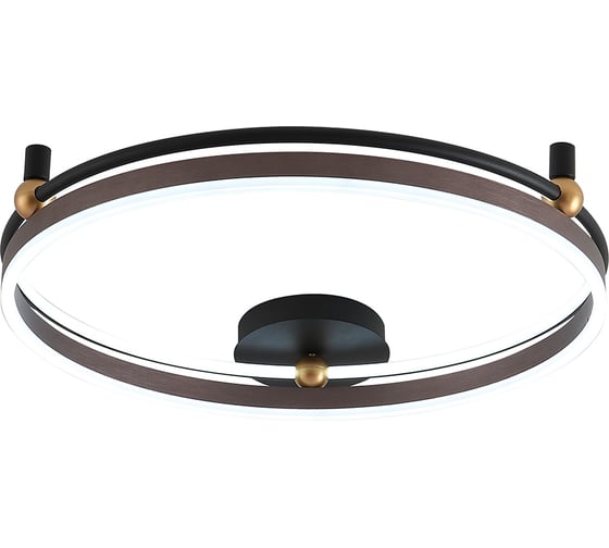 Потолочный светильник Crystal lux FERNANDO PL72W LED COFFEE/BLACK