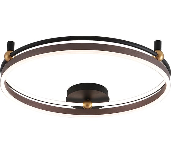 Потолочный светильник Crystal lux FERNANDO PL72W LED COFFEE/BLACK