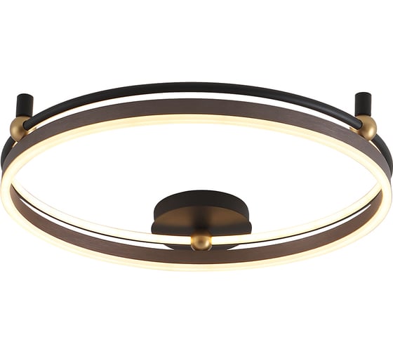Потолочный светильник Crystal lux FERNANDO PL72W LED COFFEE/BLACK
