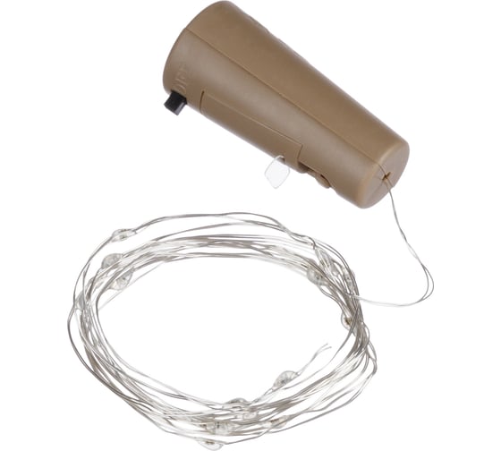Гирлянда-пробка для бутылки TDM "Роса20" 20LED, 2м, RGB, 3хAG13/LR44, SQ0361-0100