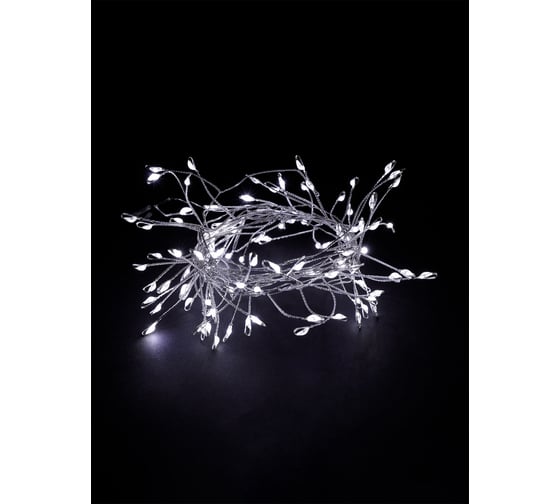 Светодиодная гирлянда TDM "Самоцветы" 100LED, 2 м, 6000 K, USB, IP20, SQ0361-0200