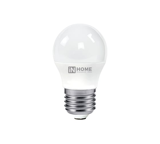 Светодиодная лампа IN HOME LED-ШАР-VC 8Вт 230В Е27 4000К 760Лм 4690612020570