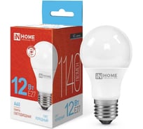 Светодиодная лампа IN HOME LED-A60-VC 12Вт 230В Е27 6500К 1140Лм 4690612020259