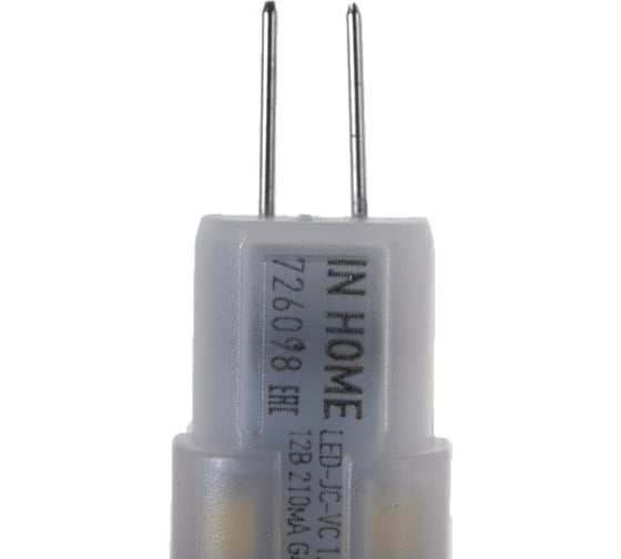 Светодиодная лампа IN HOME LED-JC-VC 1.5Вт 12В G4 4000К 135Лм 4690612019758