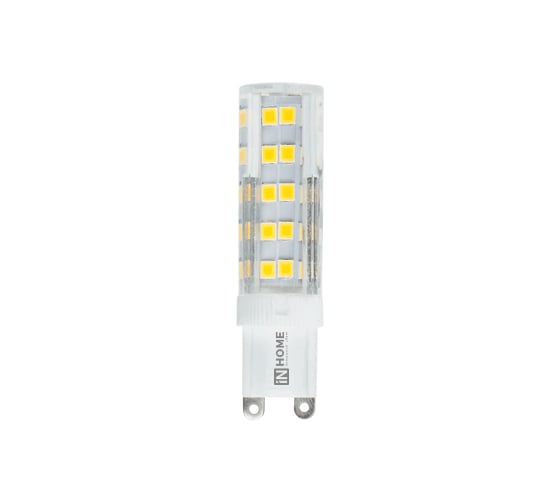 Светодиодная лампа IN HOME LED-JCD-VC 5Вт 230В G9 3000К 450Лм 4690612019888 1
