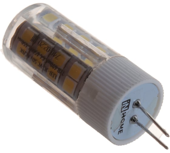 Светодиодная лампа IN HOME LED-JC-VC 5Вт 12В G4 6500К 450Лм 4690612019833