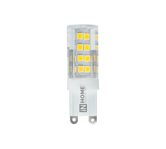 Светодиодная лампа IN HOME LED-JCD-VC 3Вт 230В G9 4000К 270Лм 4690612019864