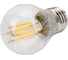 Светодиодная лампа Uniel LED-G45-5W/WW/E27/CL/DIM GLA01TR диммируемая. UL-00002868 3