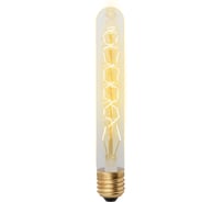 Лампа накаливания Uniel IL-V-L28A-60/GOLDEN/E27 CW01 Vintage. Форма «цилиндр», UL-00000484