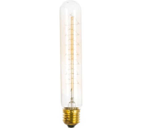 Лампа накаливания Uniel Vintage. Форма цилиндр IL-V-L32A-60/GOLDEN/E27 CW01 UL-00000485